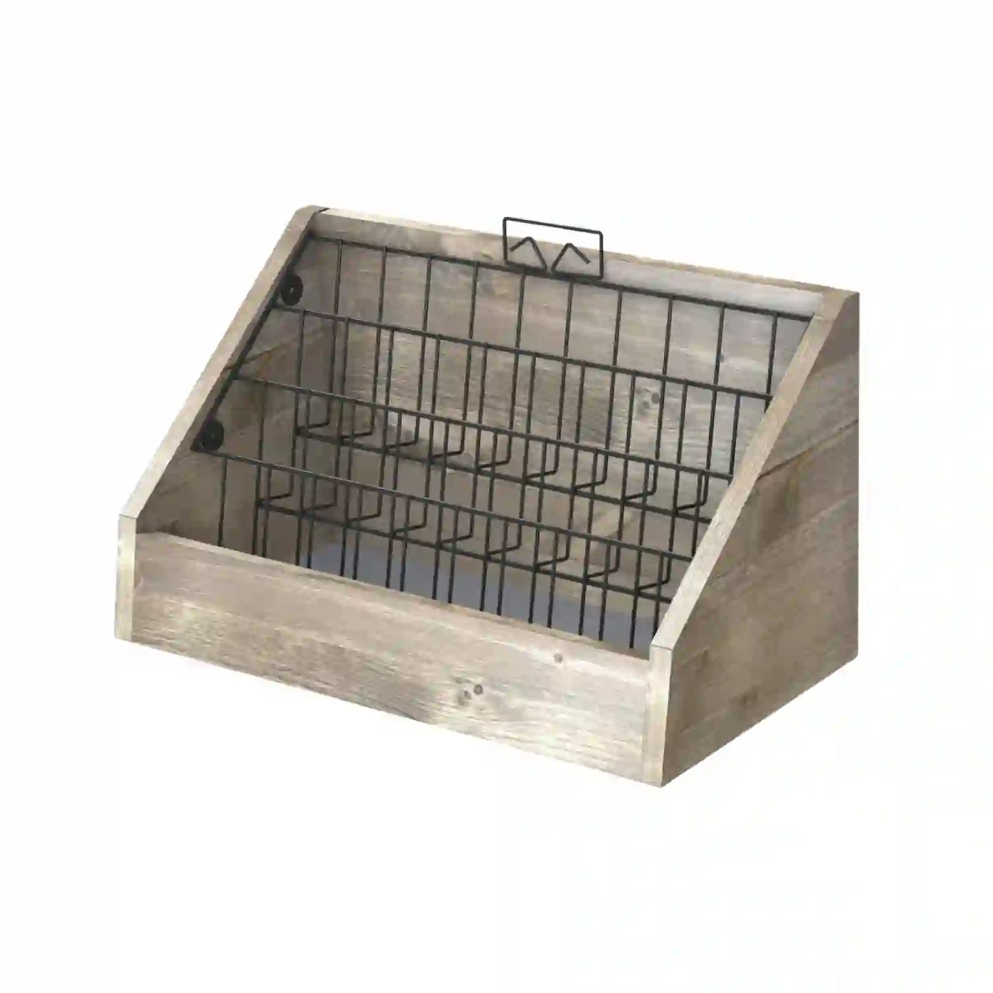 Counter Top Wooden Card/Leaflet Display Stand