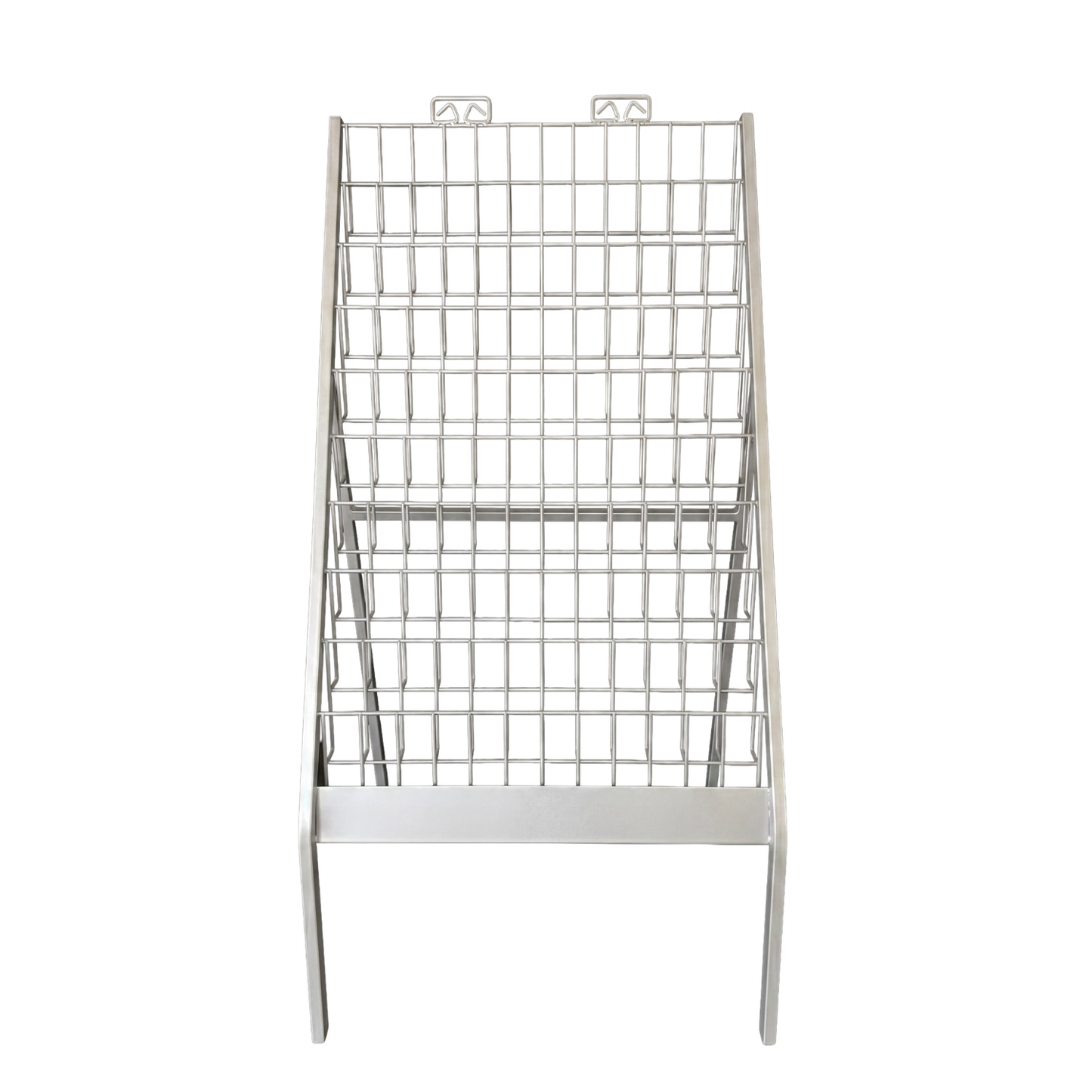 Greeting Card Space Saver Display Stand – 10 Tray Rack with 24” Shelves for Mixed Size Cards