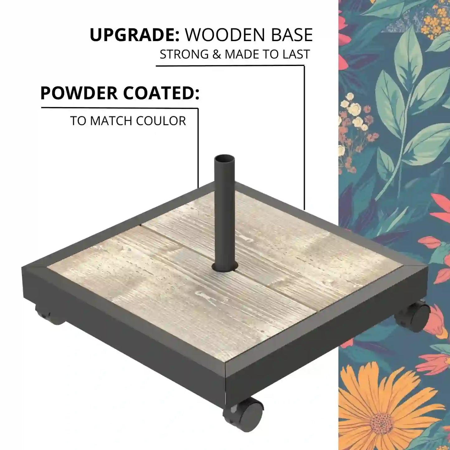 Greeting Card Floor Display for 7 inch Square Cards,24 Pockets-24/7FI