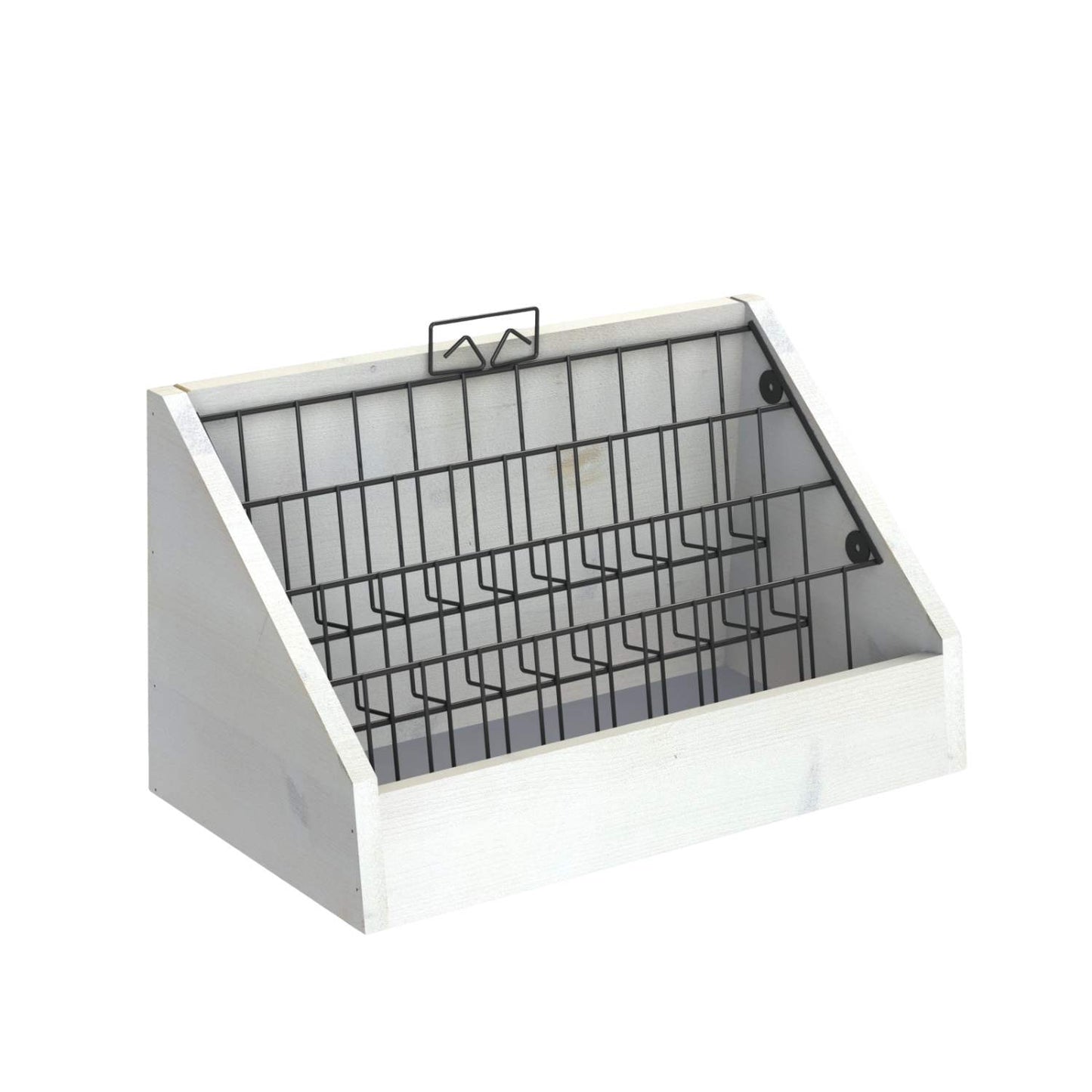 Counter Top Wooden Card/Leaflet Display Stand