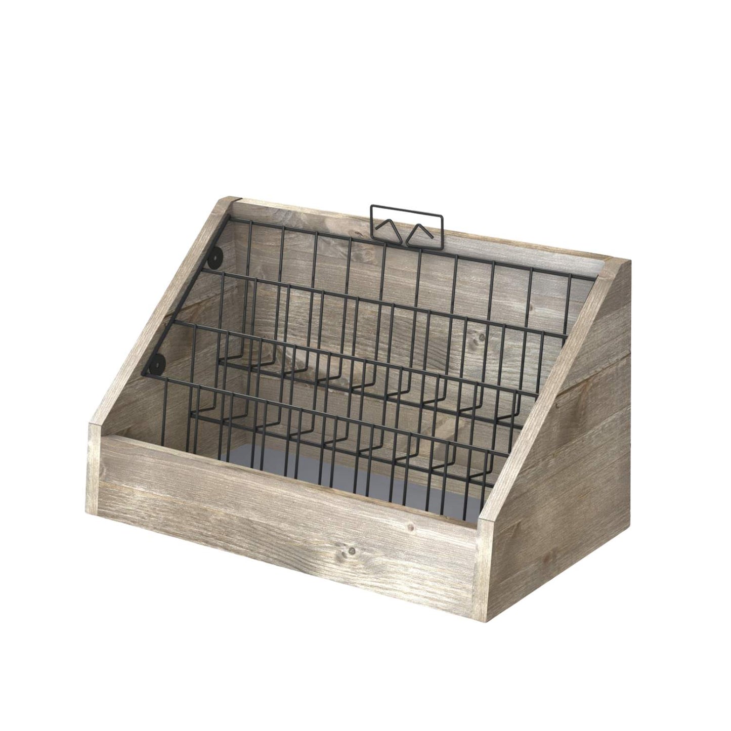 Counter Top Wooden Card/Leaflet Display Stand