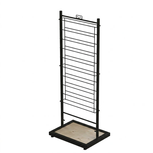 Gift Wrap Floor Display, Flat Pack, 20 rungs