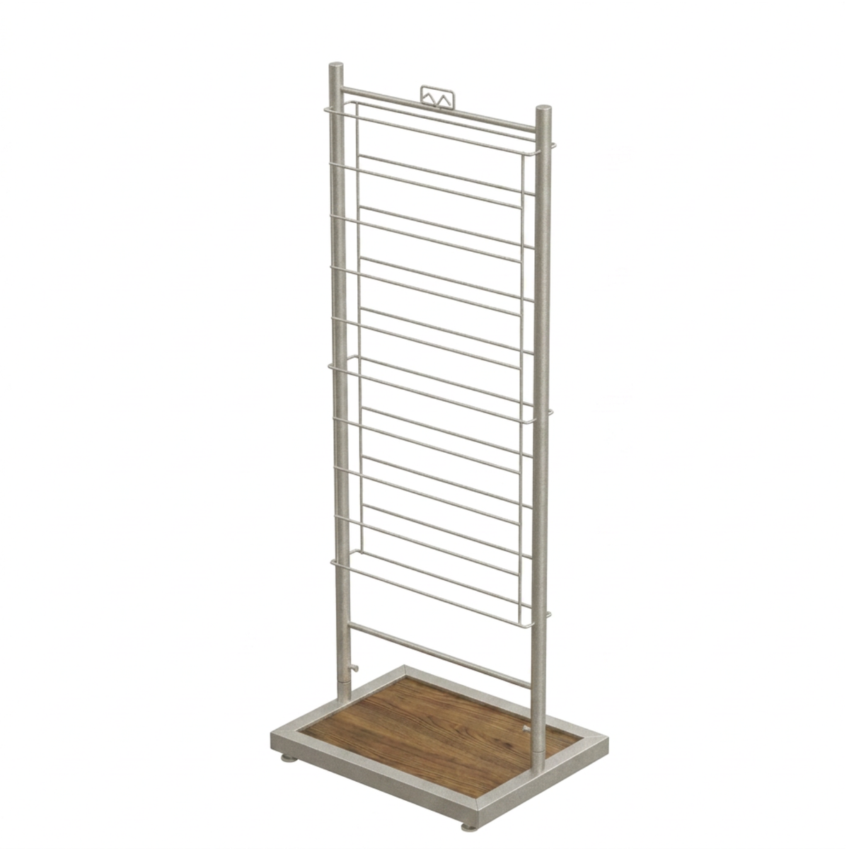 Gift Wrap Floor Display, Flat Pack, 20 rungs