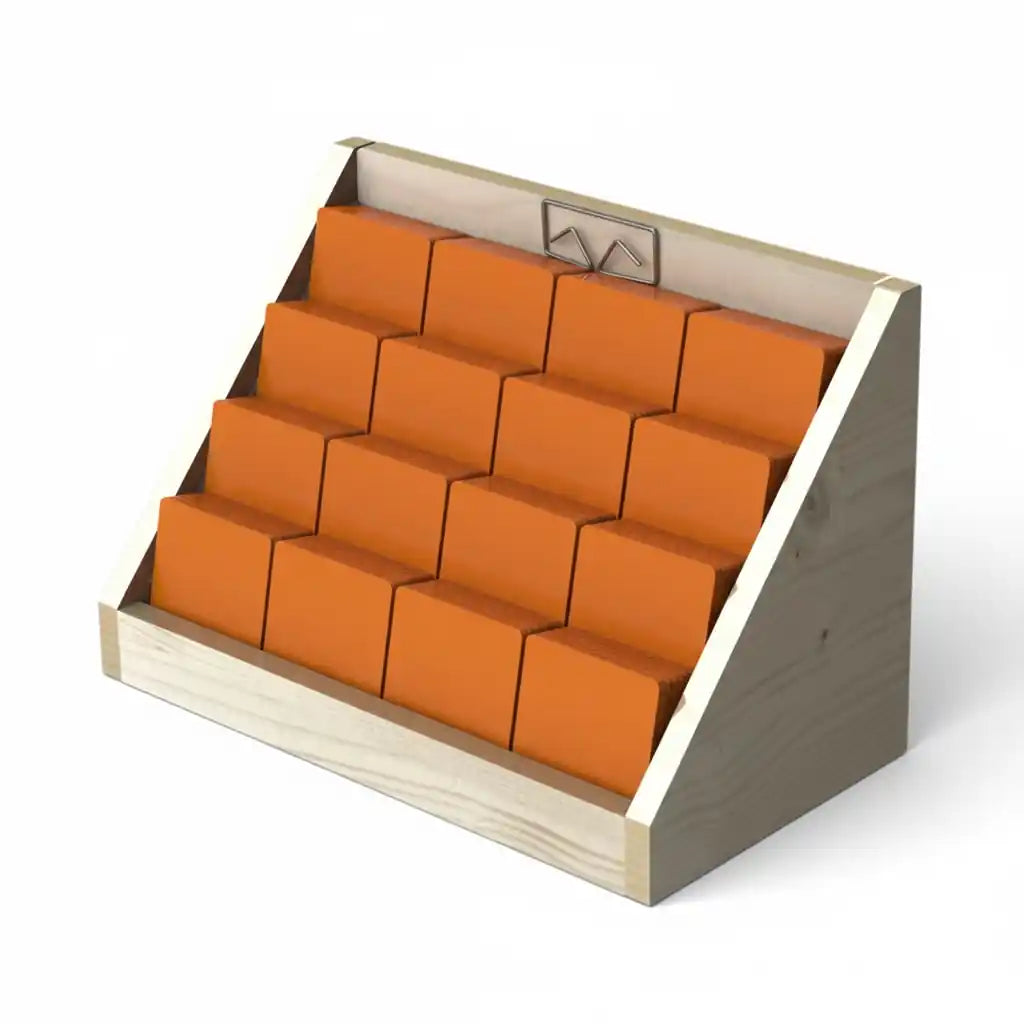 Counter Top Wooden Card/Leaflet Display Stand