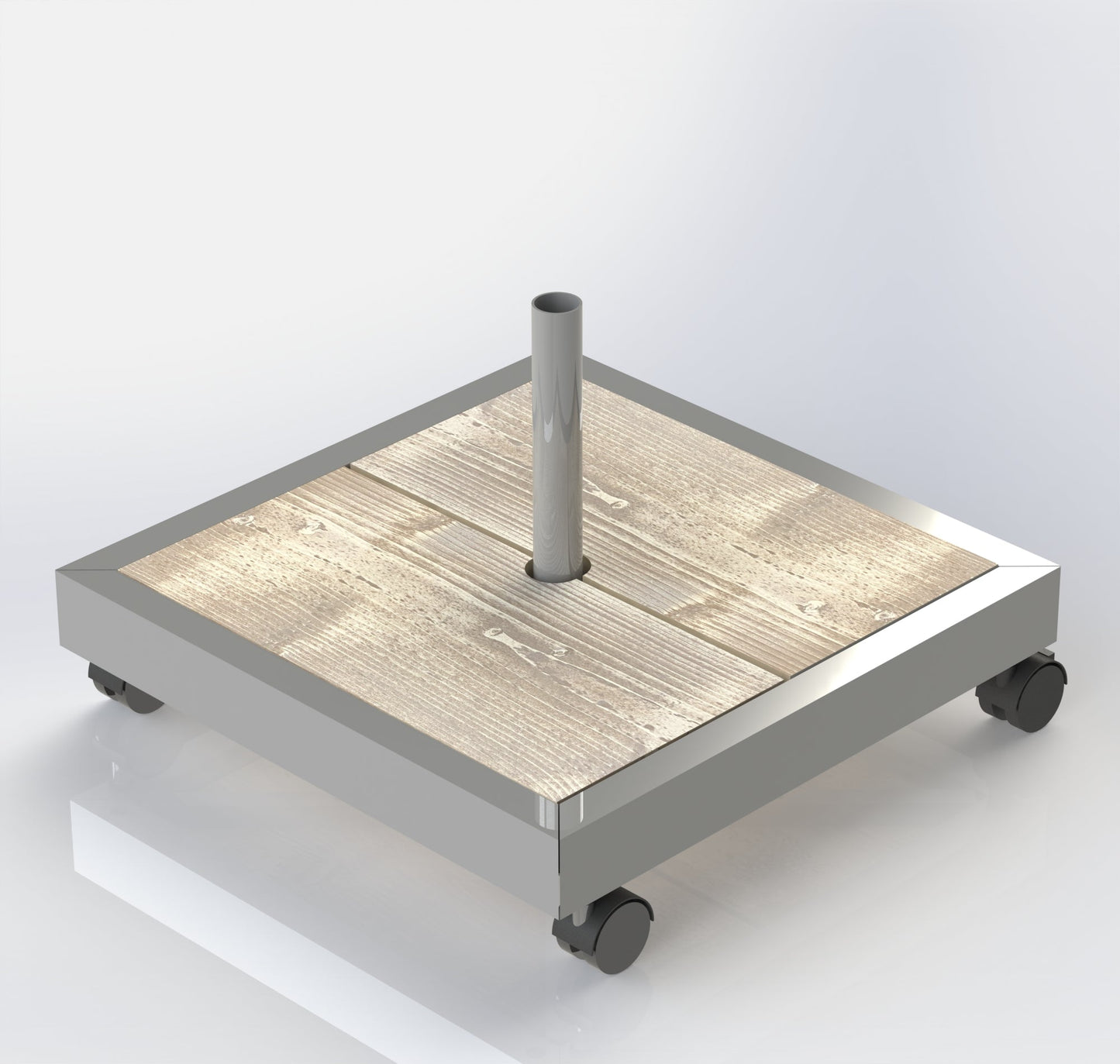 Greeting Card Floor Stand Display for Mixed Sized Cards-6ADFI