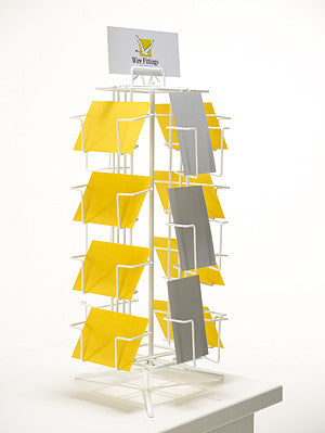 Buy Mix and Match Postcard Floor stand Display | Rotating – Wire Fittings
