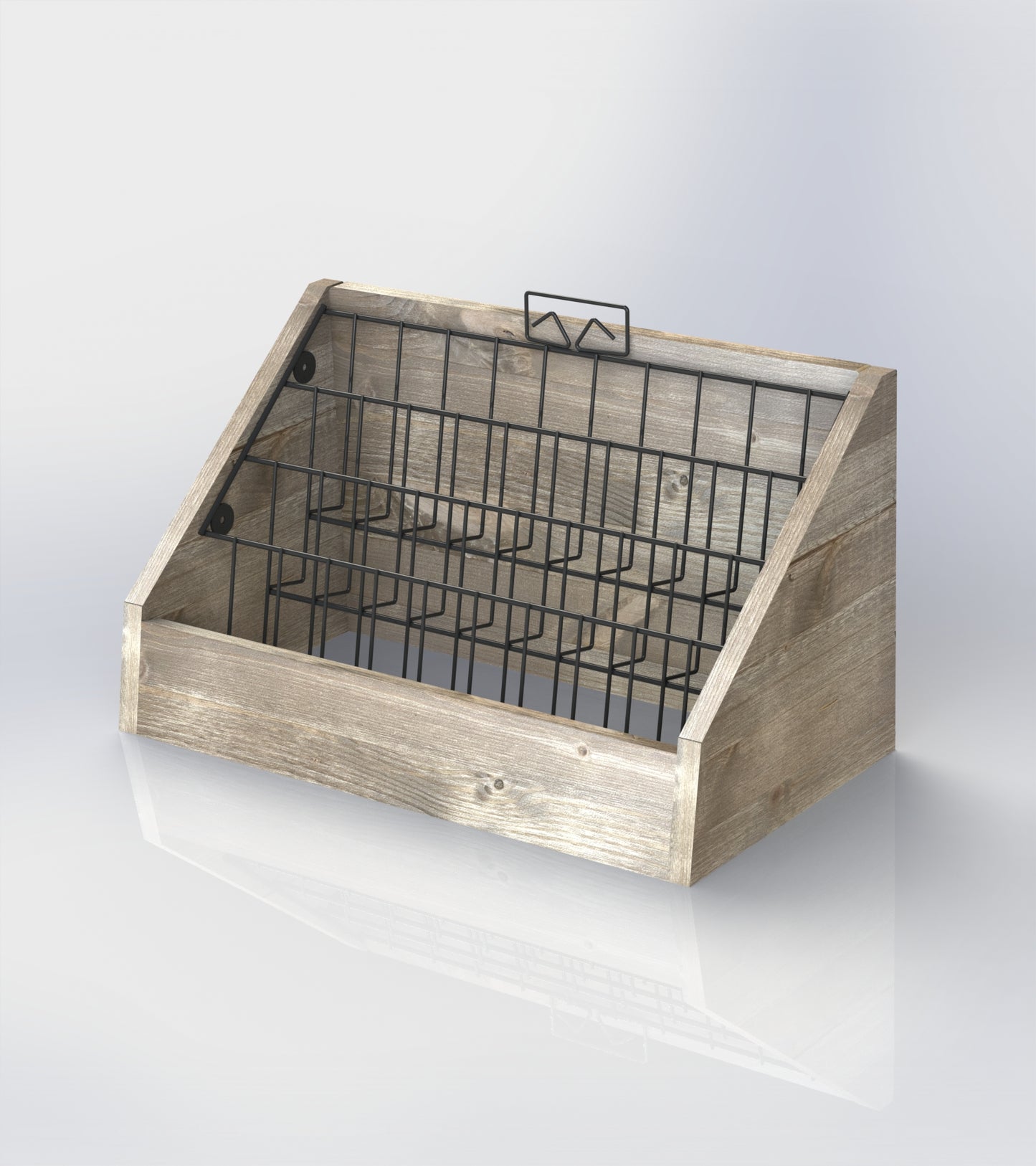 Wooden Counter Stand - 4TCWOODI