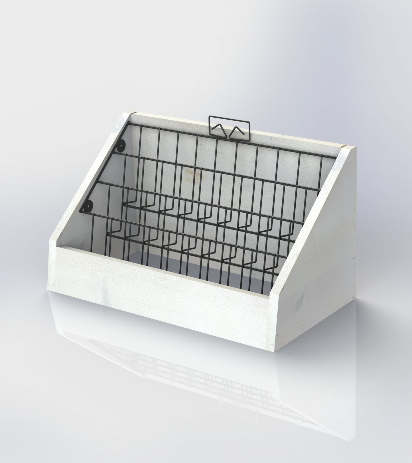 Wooden Counter Stand - 4TCWOODI